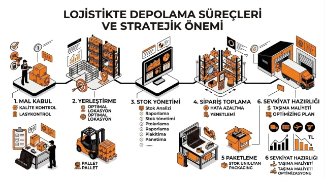 Lojistikte Depolama Süreçleri