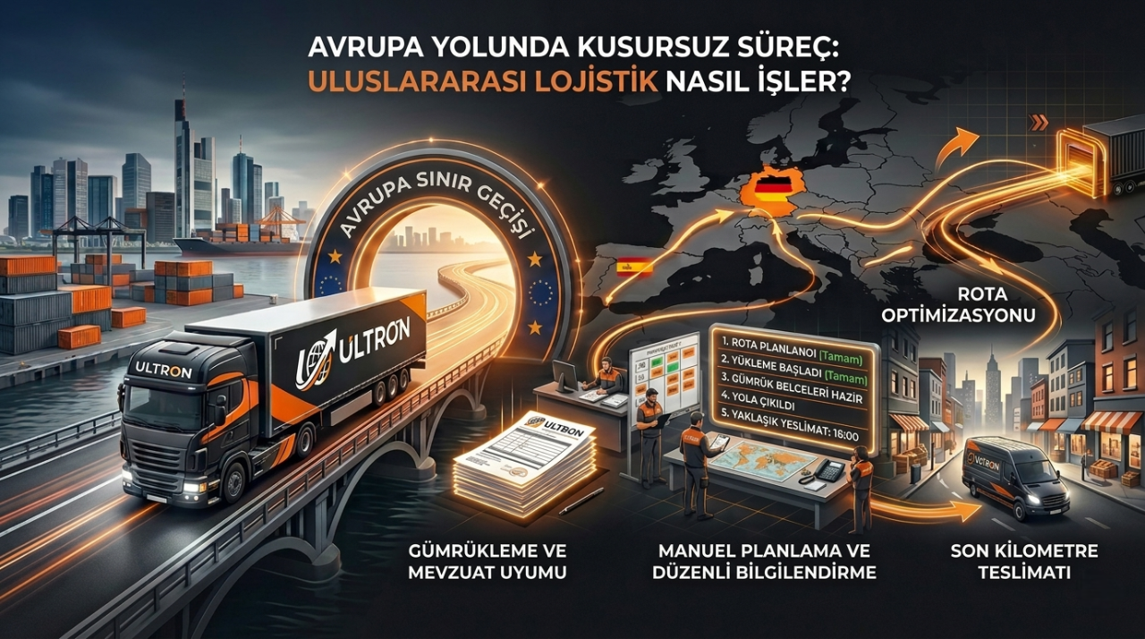Avrupa Yolunda Kusursuz Süreç: Uluslararası Lojistik Nasıl İşler?